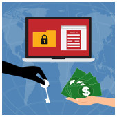 Ransomware adopting self-replication